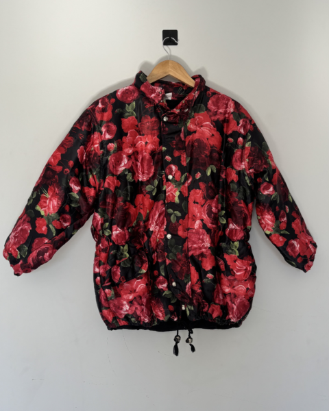 Jaqueta rosas vermelhas P
